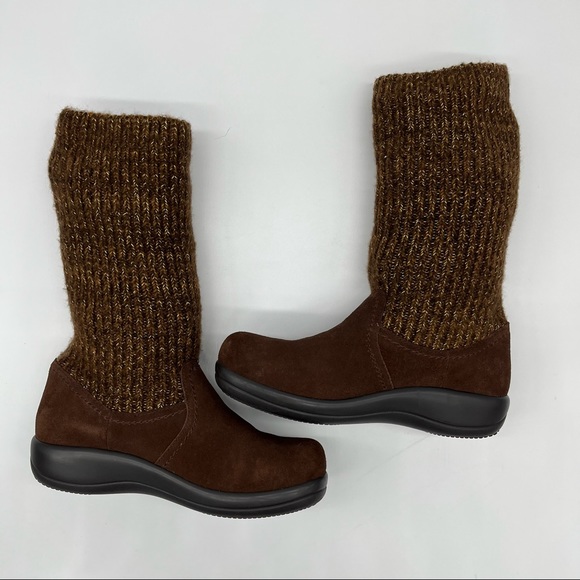 ALEGRIA Juneau Pull on Sweater Knit Boot Size 37 - Picture 4 of 14